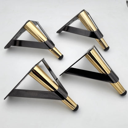 4X 6 inch Modern Legs, Furniture Legs, IKEA Legs, sofa legs, table legs, cabinet legs, support foot, TV cabinet foot, raised foot pad