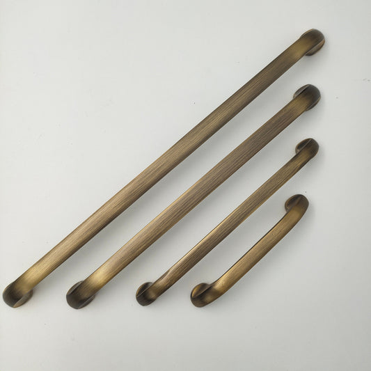 Premium Solid Brass Bar Handles, Modern Cabinet Hardware, Furniture Pulls for Doors, Cabinets, Cupboards & Drawers
