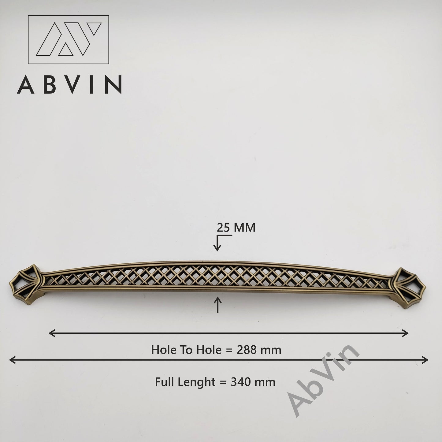 Jali Antique Handles Pulls Cabinet Drawer Dresser Furniture Knob Handle Pulls - 1 pcs