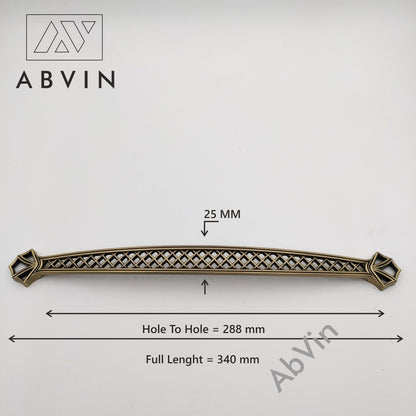 Jali Antique Handles Pulls Cabinet Drawer Dresser Furniture Knob Handle Pulls - 1 pcs