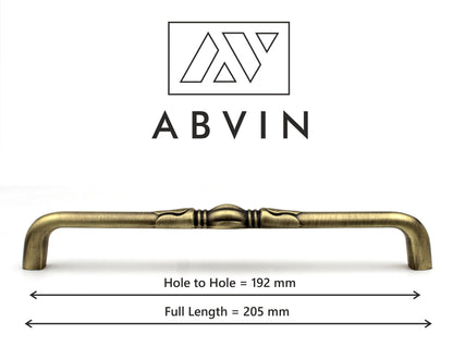 ABVIN Premium Aged Bar Pulls Cabinet Drawer Handles Pulls Cabinet Drawer Dresser Furniture Knob Handle Pulls - 1 pcs