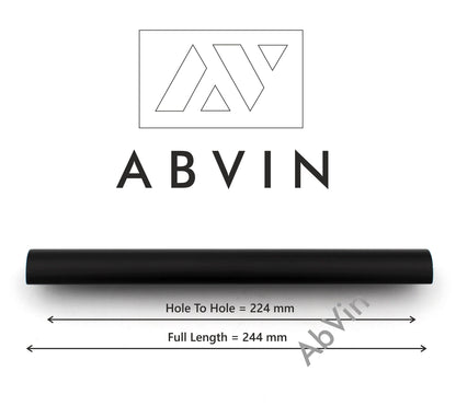 Kitchen Handles Premium Black Matt Modern Solid Long  For Doors Cabinets Cupboards Drawers Profile Type