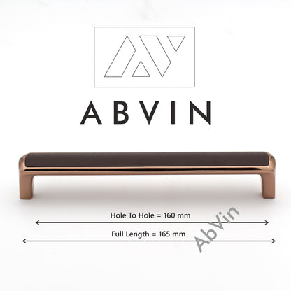 Modern Textured Copper Handles Pulls Cabinet Drawer Dresser Furniture Knob Handle Pulls - 1 pcs ( Not Black)