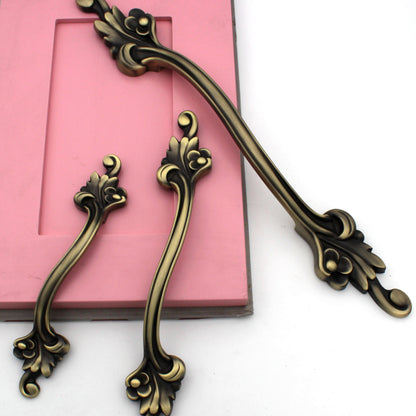 Antique Flower Handles Pulls Cabinet Drawer Dresser Furniture Knob Han – ABVIN