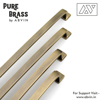 Antique Brass Cabinet Bar Pull Handles Drawer Dresser Furniture Knob Handle Appliance Pulls Gold Kitchen cupboard - 1 piece