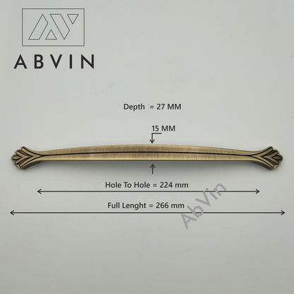 Flowers Handles Pulls Cabinet Drawer Dresser Furniture Knob Handle Pulls - 1 pcs