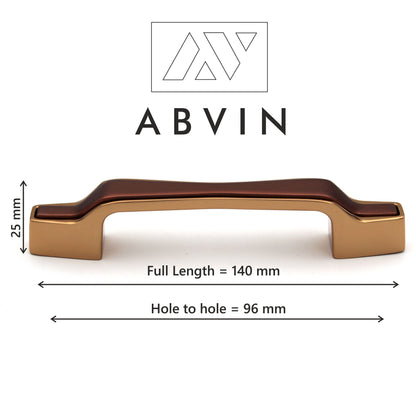 Modern Copper Gold Handles Pulls Cabinet Drawer Dresser Furniture Knob Handle Appliance Pulls - 1 pcs