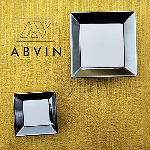 ABVIN White Square Cabinet KNOBS - 1 Pcs