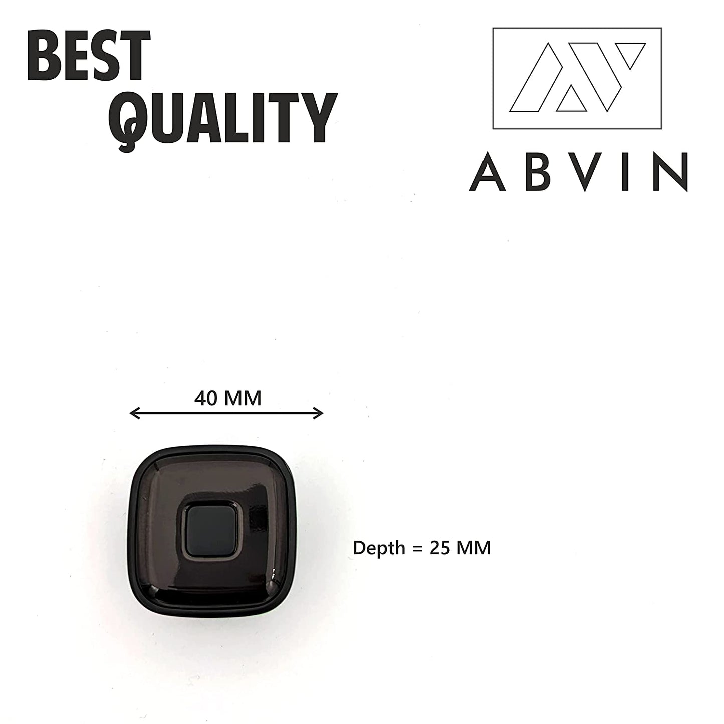 Square Dual Black Knobs Unique Cabinet Pulls Beautiful Drawer Knobs Decorative Knobs Dresser Knobs Drawer Pulls Knobs and Pulls - 1 Pcs