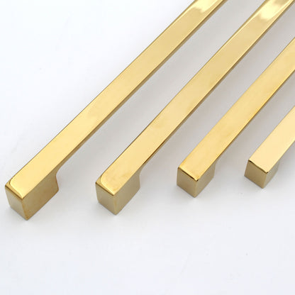Modern PVD Gold Handles Pulls Cabinet Drawer Dresser Furniture Knob Handle Pulls - 1 pcs