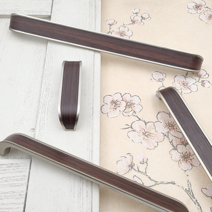 ABVIN PREMIUM Wooden Matt Design look Modern Solid Long Pull Bar Handles For Doors Cabinets Cupboards Drawers