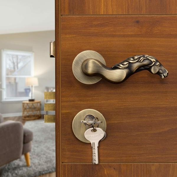 Horse Mortise Lock for Door | Bedroom Living Room and Main Door Lock - 1 set