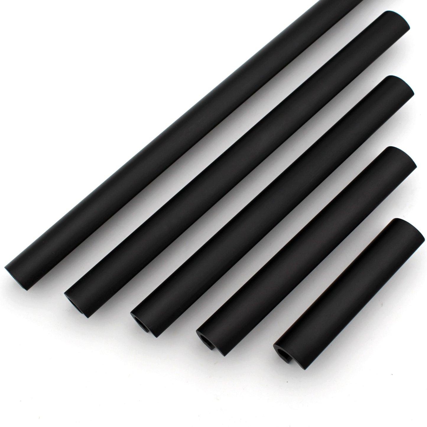 Kitchen Handles Premium Black Matt Modern Solid Long  For Doors Cabinets Cupboards Drawers Profile Type