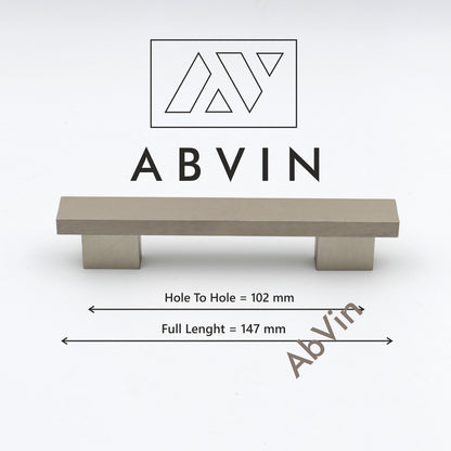 ABVIN PREMIUM Matt SS Modern Solid Long Pull Bar Handles For Doors Cabinets Cupboards Drawers