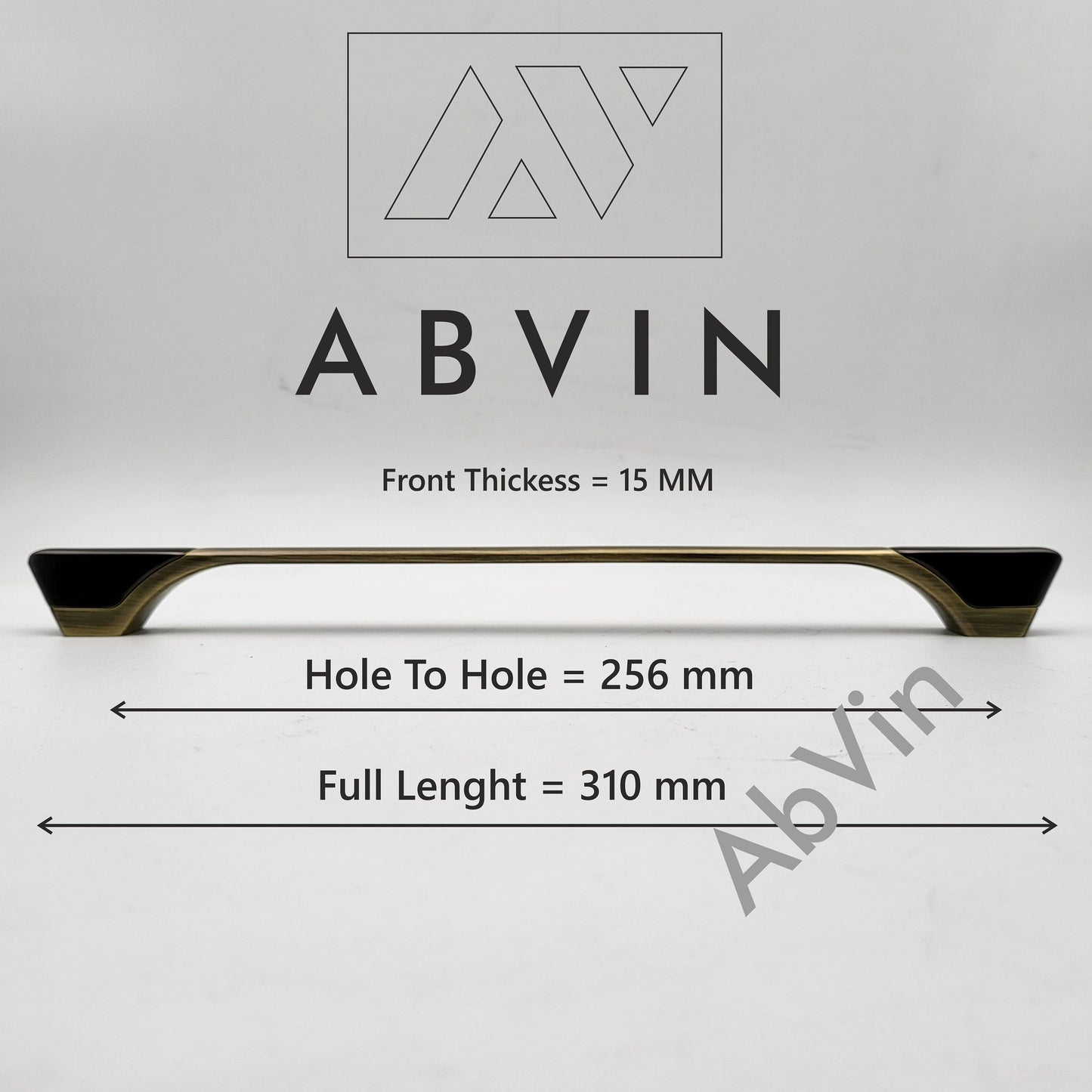 Modern Grey Antique Handles Pulls Cabinet Drawer Dresser Furniture Handle Pulls - 1 pcs