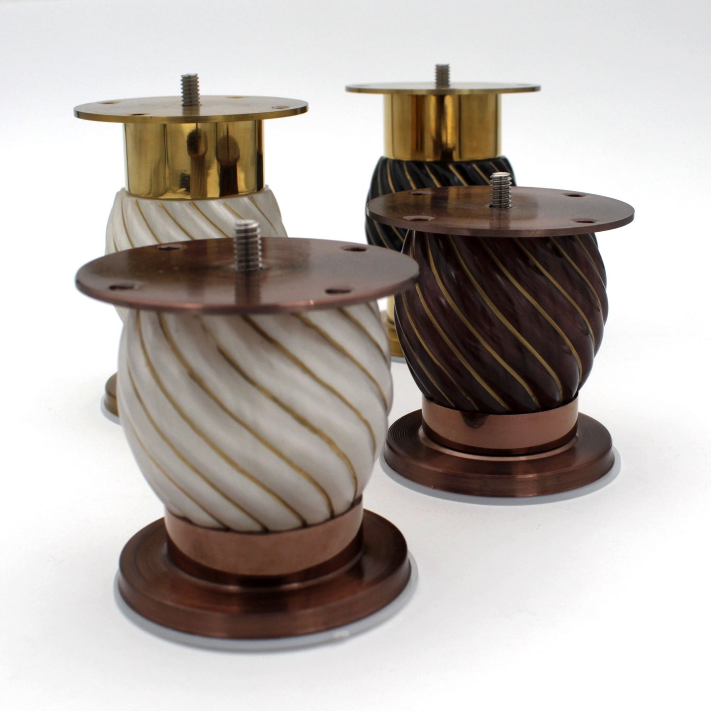 Ceramic Modern Legs, Furniture Legs, IKEA Legs, sofa legs, table legs, cabinet legs, support foot, TV cabinet foot - 1 pcs price