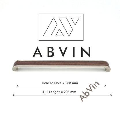 ABVIN PREMIUM Wooden Matt Design look Modern Solid Long Pull Bar Handles For Doors Cabinets Cupboards Drawers