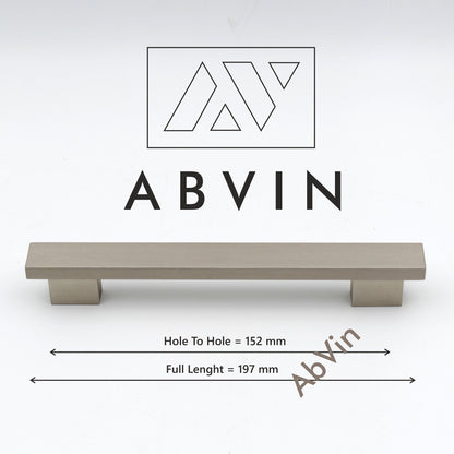 ABVIN PREMIUM Matt SS Modern Solid Long Pull Bar Handles For Doors Cabinets Cupboards Drawers