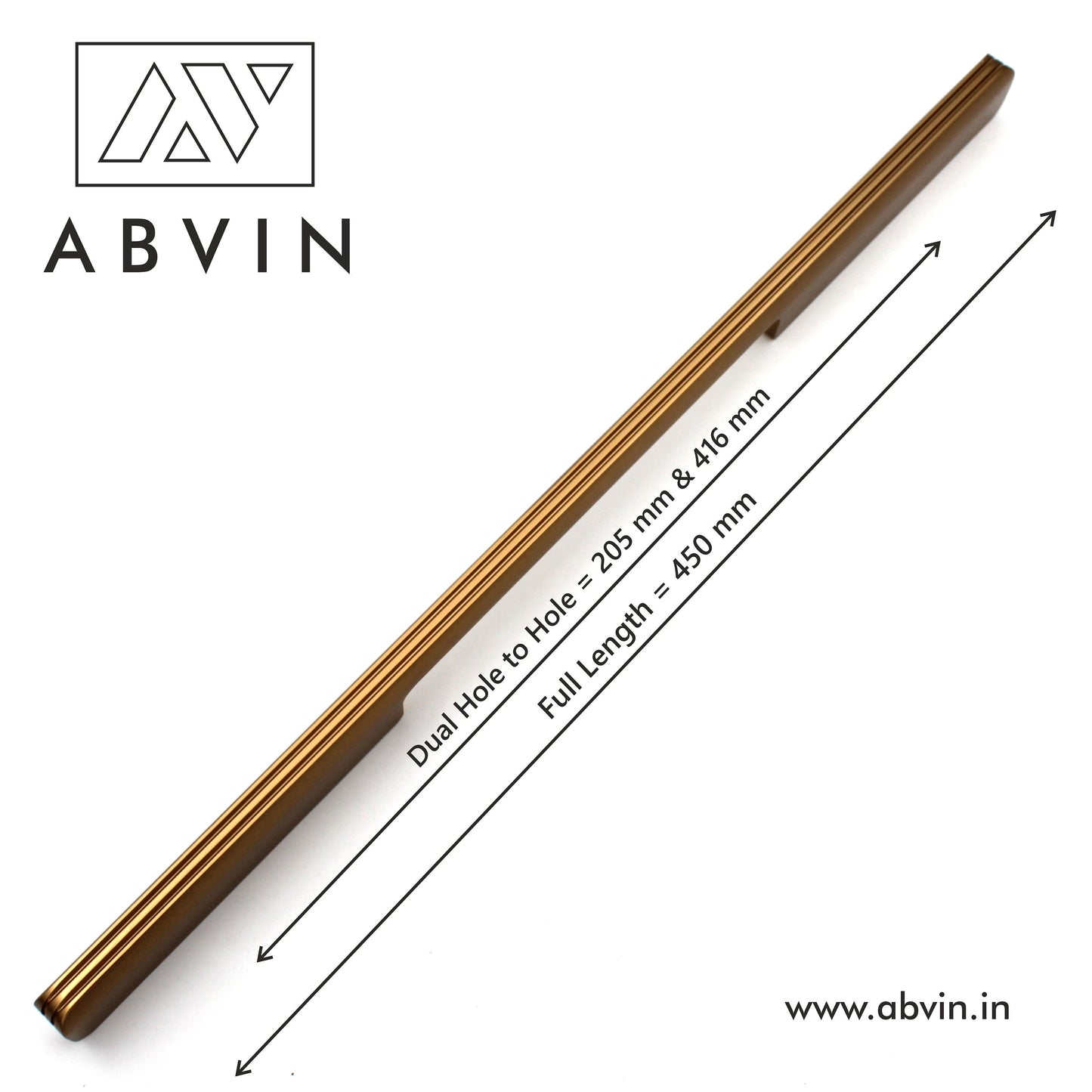 Modern Matt Gold Brush Handles Pulls Cabinet Drawer Dresser Furniture Knob Handle Appliance Pulls - 1 pcs