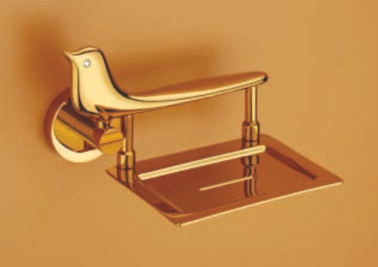 Sparrow Pure Brass PVD GOLD Bathroom Accessories Soap dishes, toilet paper holder, towels holder, hooks , Soap Dispenser