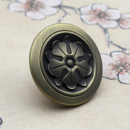 Premium Round Flower knob Drawer Knobs Pulls Handles Dresser Knob Cabinet Knobs Kitchen Knobs