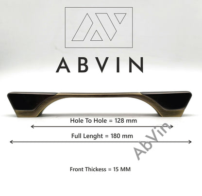 Modern Grey Antique Handles Pulls Cabinet Drawer Dresser Furniture Handle Pulls - 1 pcs