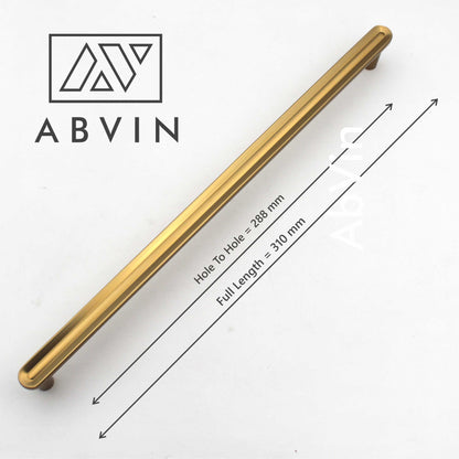 PVD Matt Gold Round Cabinet Hardware, Furniture Pulls for Doors, Cabinets, Cupboards & Drawers -1 Piece