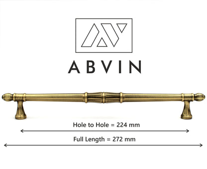 ABVIN Premium Vintage Bar Pulls Cabinet Drawer Handles Pulls Cabinet Drawer Dresser Furniture Knob Handle Pulls - 1 pcs