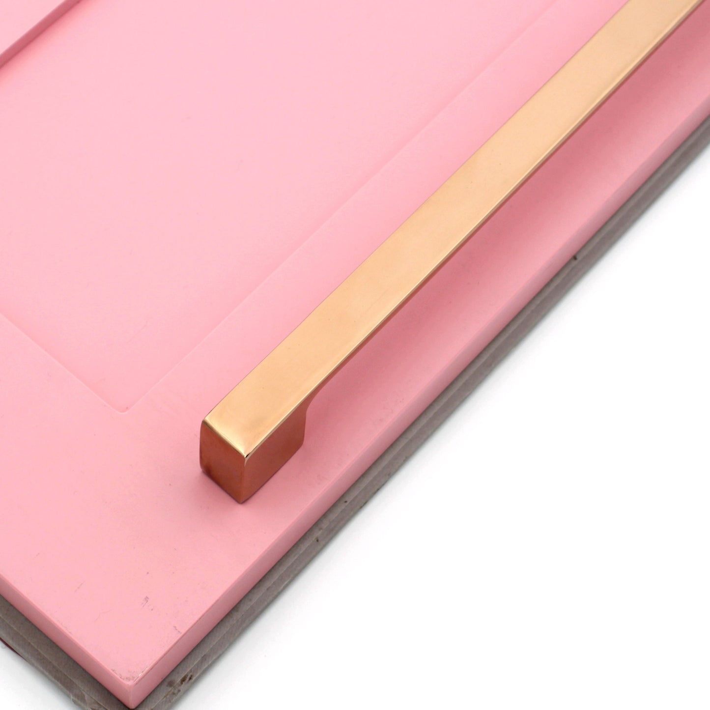 Modern PVD Copper Handles Pulls Cabinet Drawer Dresser Furniture Knob Handle Pulls - 1 pcs