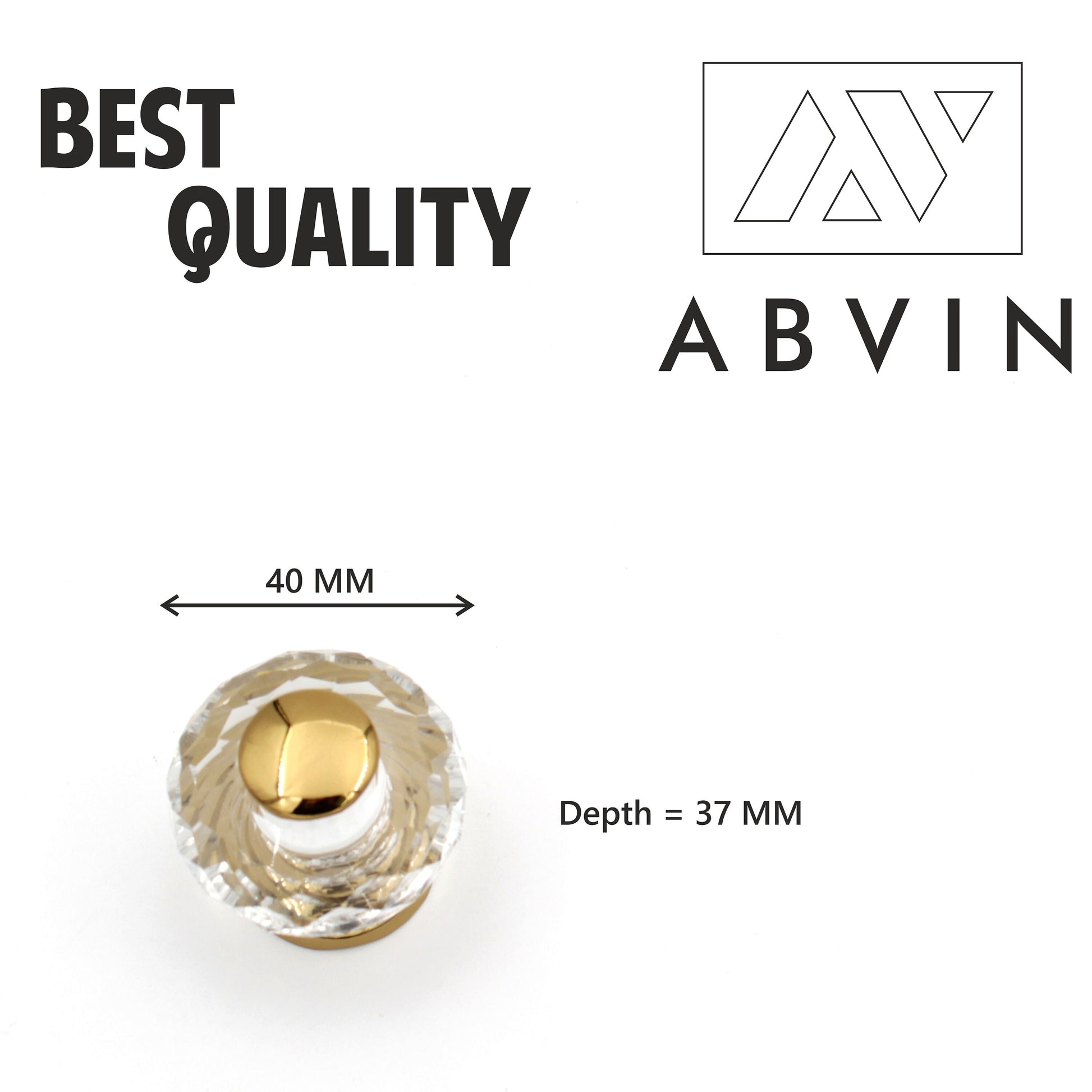 Crystal Gold knob Drawer Knobs Pulls Handles Dresser Knob Cabinet Knob ABVIN Crystal Gold knob Drawer Knobs Pulls Handles Dresser Knob Cabinet Knob ABVIN