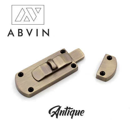 Cupboard  Latch Cabinet Kitchen Door Latch Rim Lock Vintage English Shaker Style Sliding Bolt Latch/ Door Lock