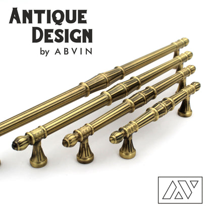 ABVIN Premium Vintage Bar Pulls Cabinet Drawer Handles Pulls Cabinet Drawer Dresser Furniture Knob Handle Pulls - 1 pcs