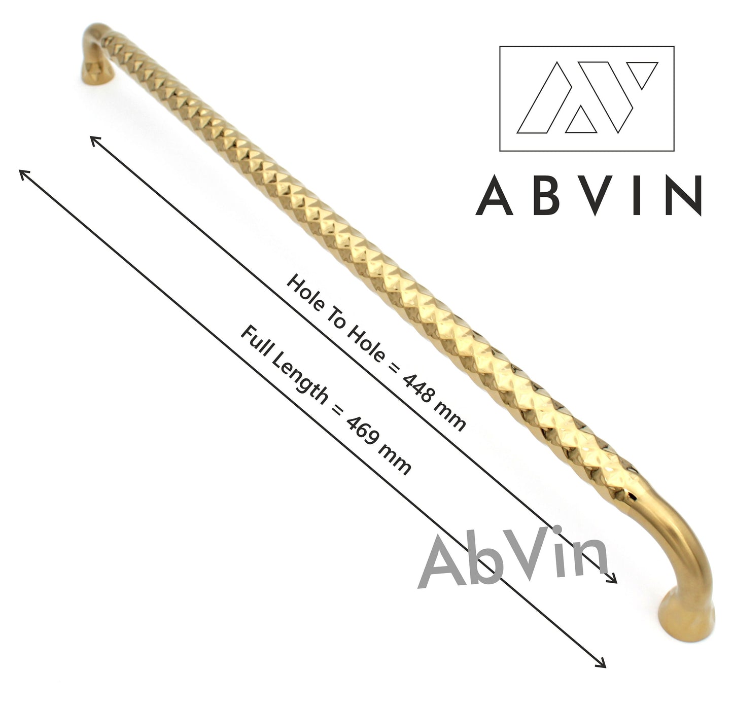 Modern Diamond Gold and Copper Handles Pulls Cabinet Drawer Dresser Furniture Knob Handle Pulls - 1 pcs