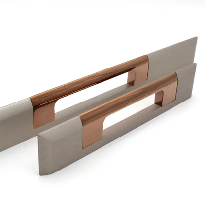 Modern Brush Silver Copper Cabinet Pull: ABVIN Furniture Handle