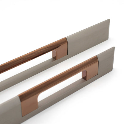 Modern Brush Silver Copper Cabinet Pull: ABVIN Furniture Handle