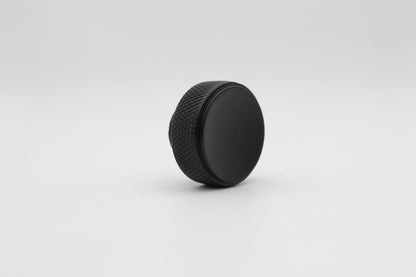 Black Knurled handles Unique Cabinet Beautiful Decorative Dresser Drawer Knobs and Pulls - 1 pcs