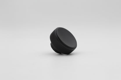 Black Knurled handles Unique Cabinet Beautiful Decorative Dresser Drawer Knobs and Pulls - 1 pcs
