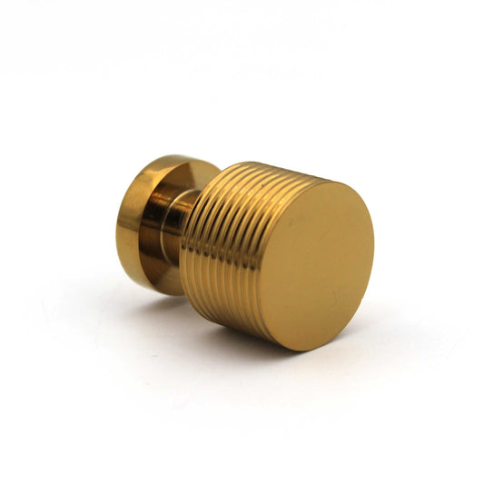 PVD Gold Tiny Lining Knobs Unique Cabinet Beautiful Decorative Dresser Drawer Knobs and Pulls - 1 pcs