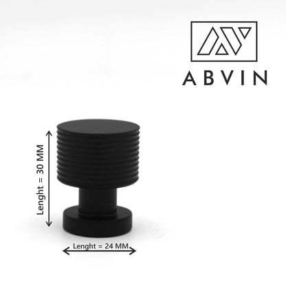Black Tiny Lining Knobs Unique Cabinet Beautiful Decorative Dresser Drawer Knobs and Pulls - 1 pcs