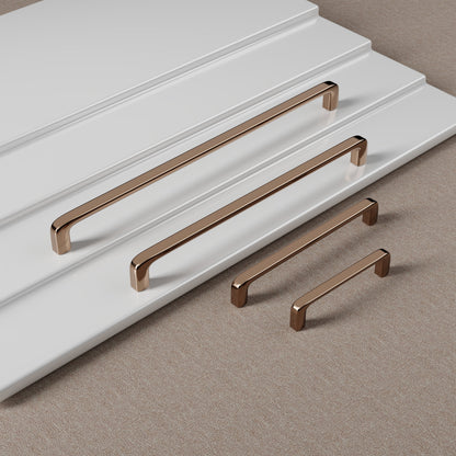PVD Copper RoseGold Round Cabinet Hardware, Furniture Pulls for Doors, Cabinets, Cupboards & Drawers -1 Piece