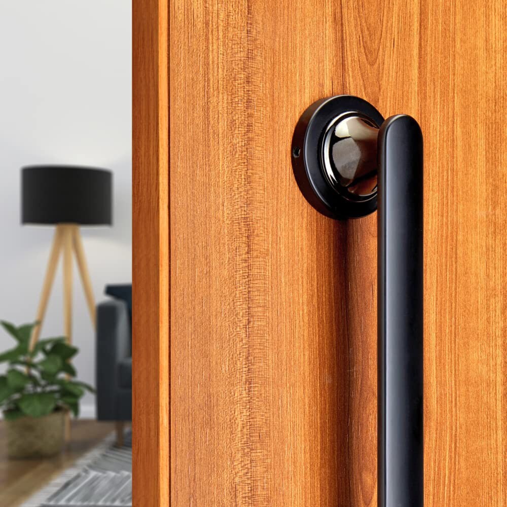 Dual Tone Black Door Handle, Door Handles for Main Door, Handle - 1 Pcs