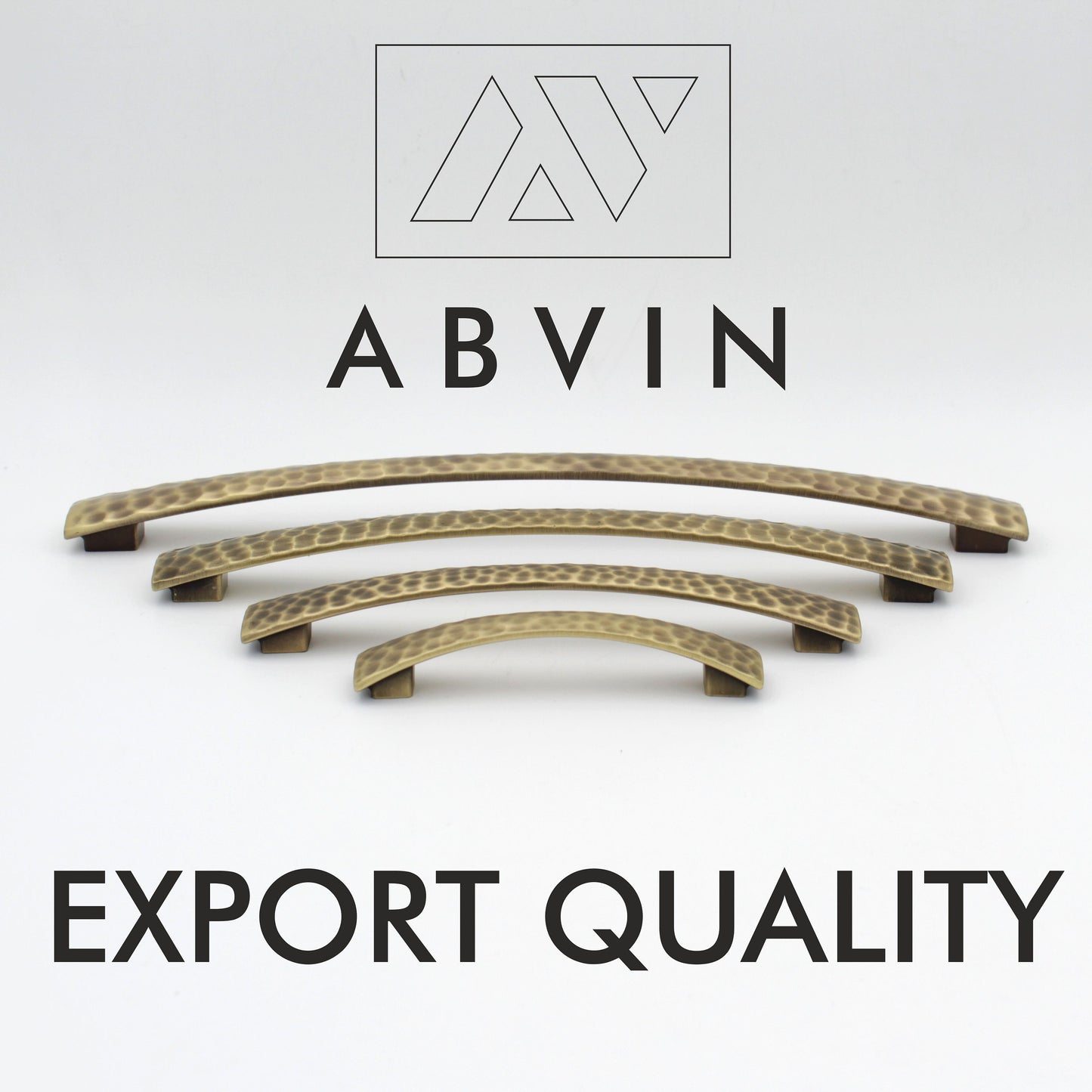 ABVIN PREMIUM Hammered Antique Giraffe skin look Modern Solid Long Pull Bar Handles For Doors Cabinets Cupboards Drawers