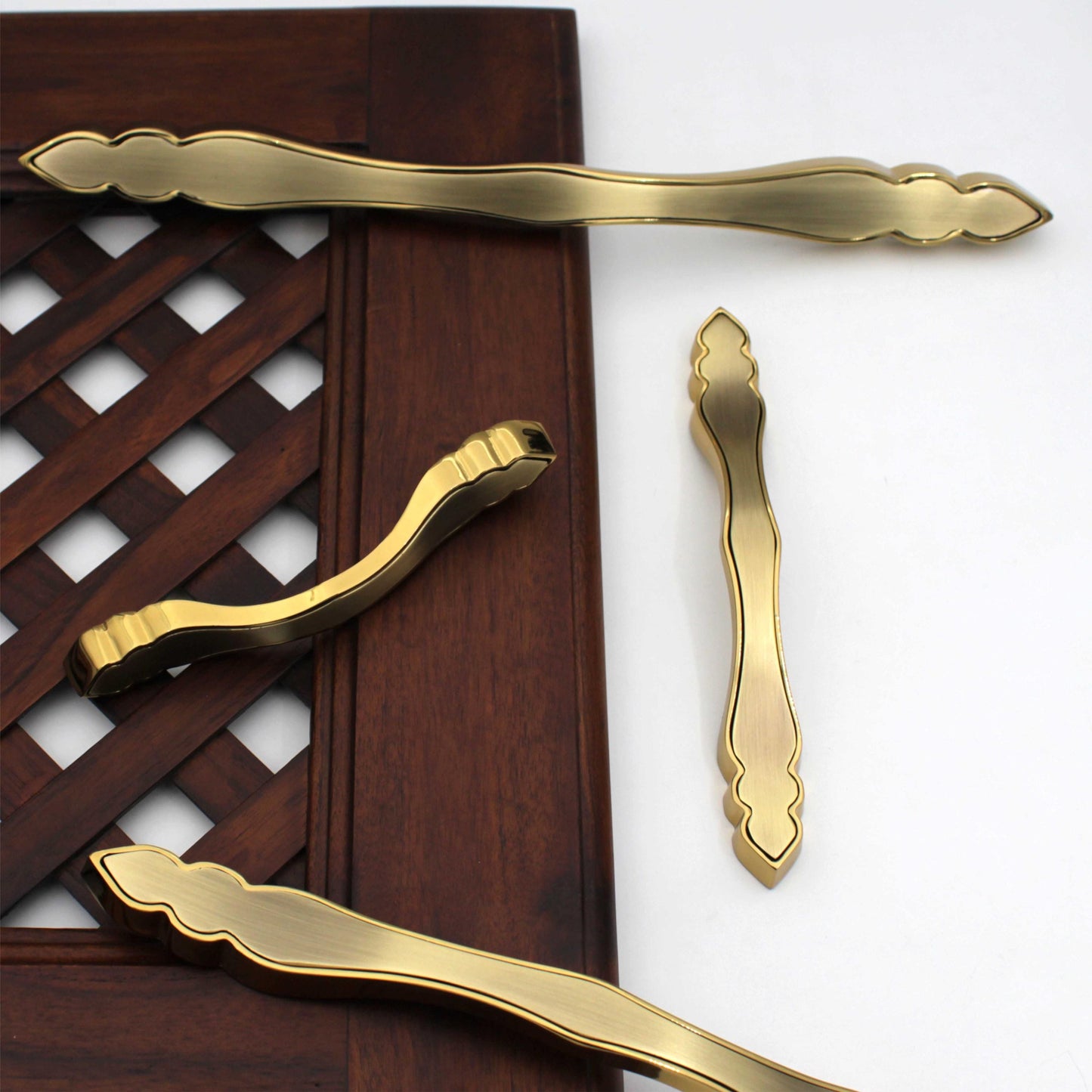 Luxury Modern Unique Antique Gold Handles Pulls Cabinet Drawer Dresser Furniture Knob Handle Appliance Pulls 1 piece