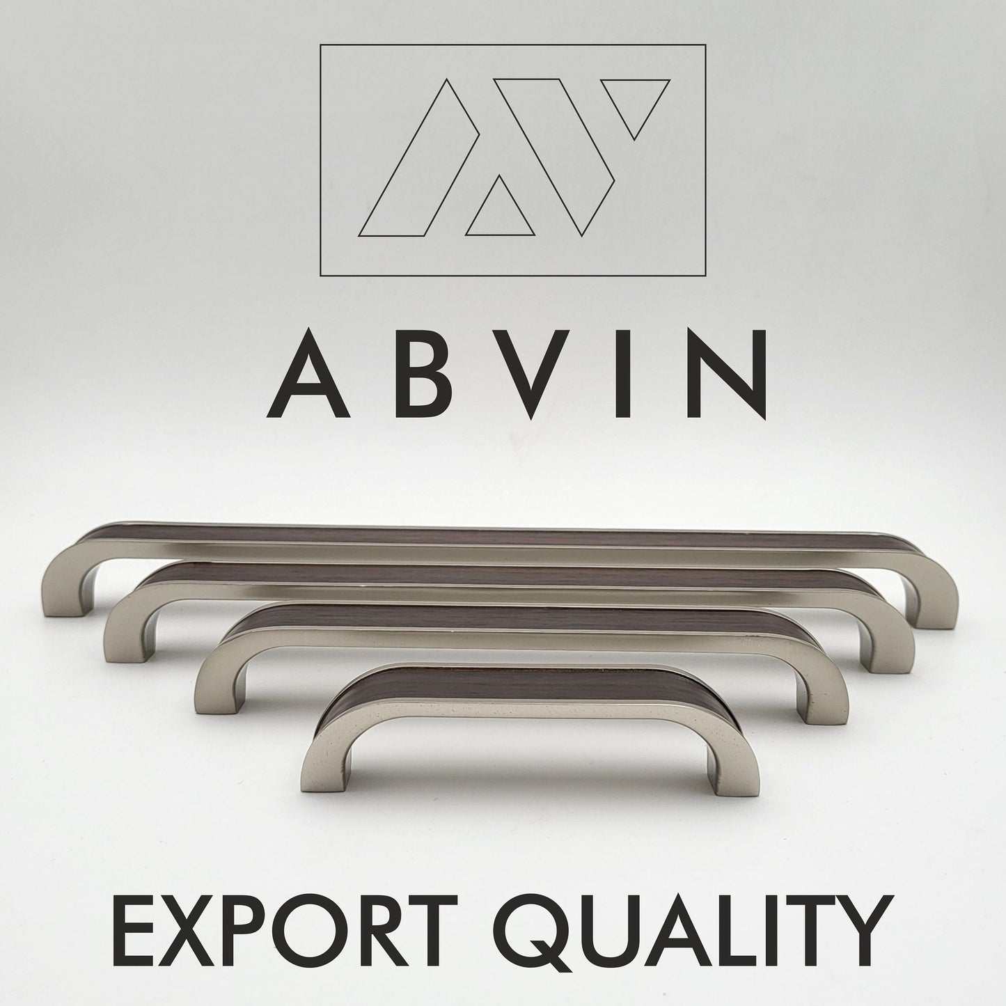 ABVIN PREMIUM Wooden Matt Design look Modern Solid Long Pull Bar Handles For Doors Cabinets Cupboards Drawers