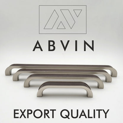 ABVIN PREMIUM Wooden Matt Design look Modern Solid Long Pull Bar Handles For Doors Cabinets Cupboards Drawers