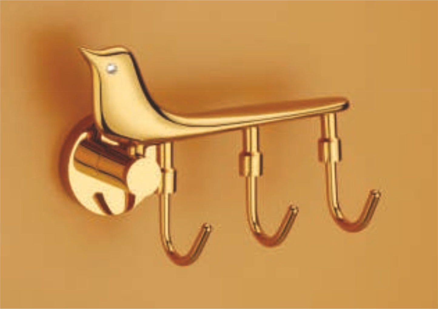 Sparrow Pure Brass PVD GOLD Bathroom Accessories Soap dishes, toilet paper holder, towels holder, hooks , Soap Dispenser