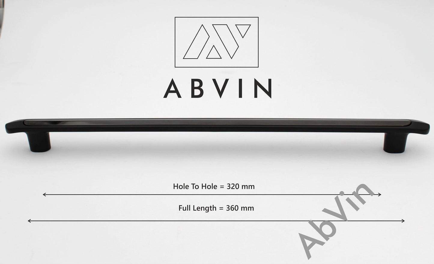 Modern Dual Tone Handles Pulls Cabinet Drawer Dresser Furniture Knob Handle Pulls - 1 pcs