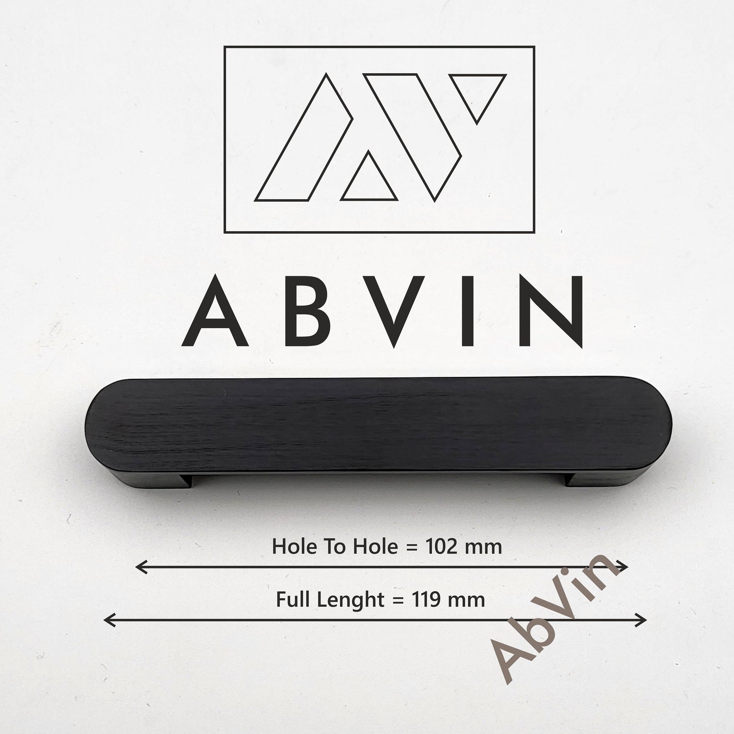 PREMIUM Black Matt Modern Solid Long Pull Bar Handles For Doors Cabinets Cupboards Drawers