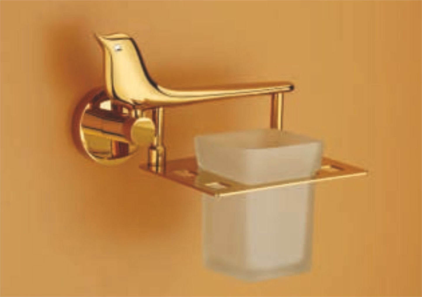 Sparrow Pure Brass PVD GOLD Bathroom Accessories Soap dishes, toilet paper holder, towels holder, hooks , Soap Dispenser