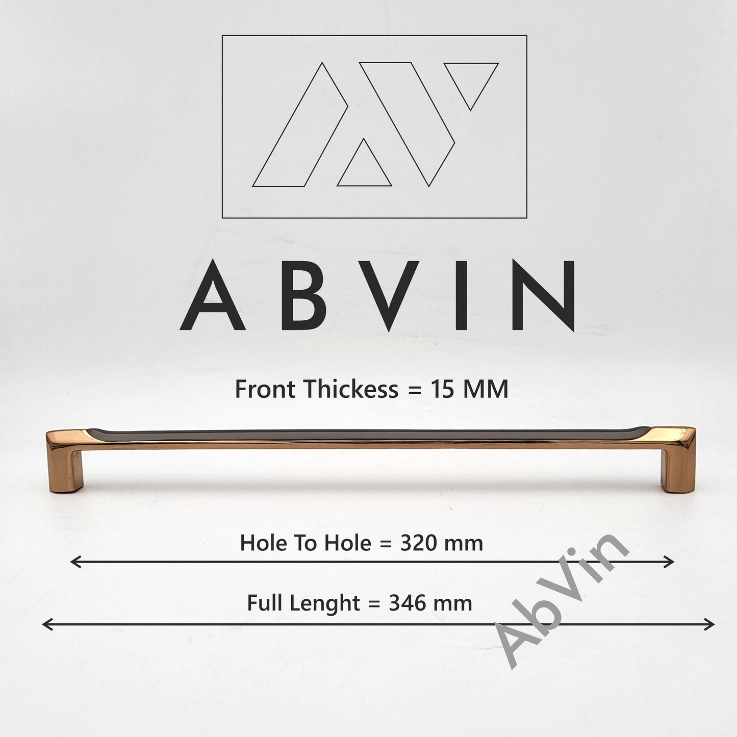 Modern Grey Gold Handles Pulls Cabinet Drawer Dresser Furniture Knob Handle Pulls Version 2 - 1 pcs